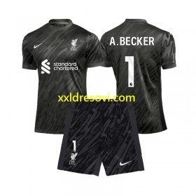 Liverpool Alisson Becker 1 Golmanski Domaći Dječji Nogometni Dres 2024-2025